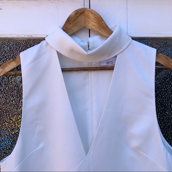 🎯 C/MEO Collective white shift dress size 10 - Picture 2 of 4